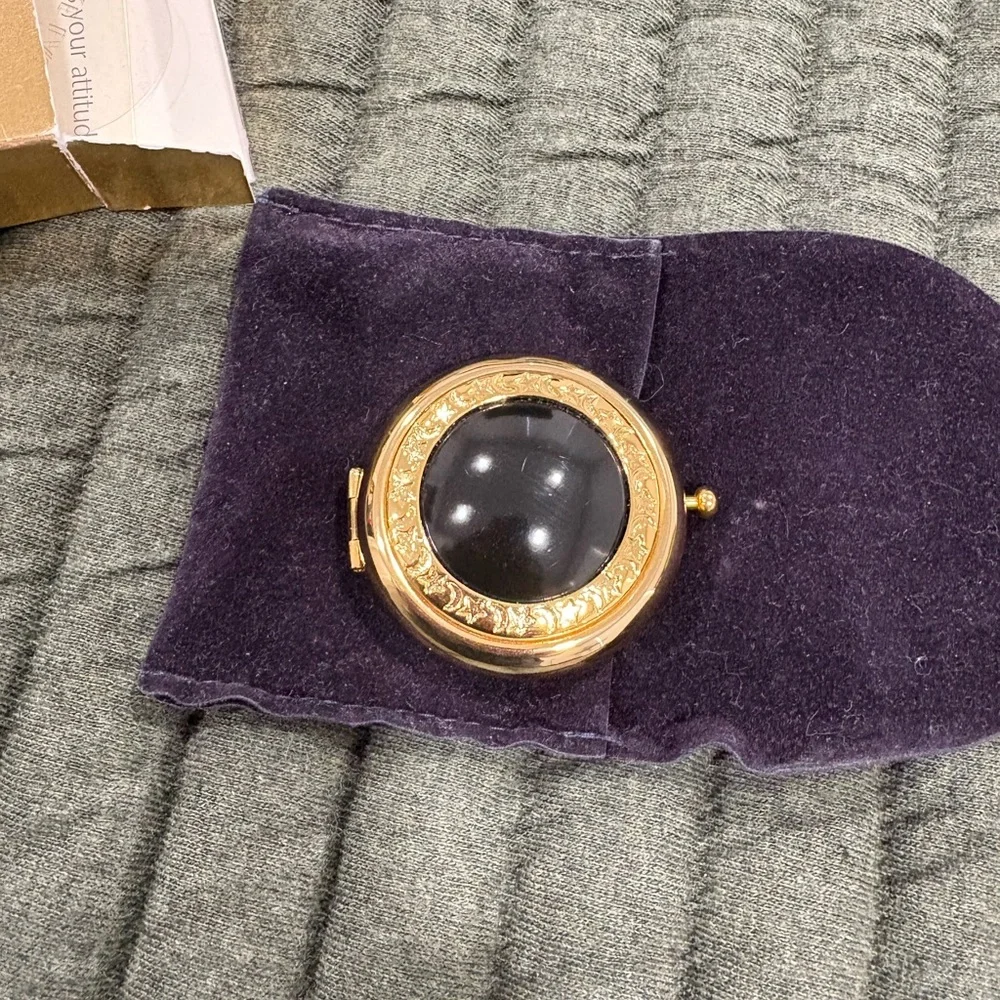 Estée Lauder‎ Vintage Attitude Compact Eyeshadow Quad Lip Conditioner Pure Pops
